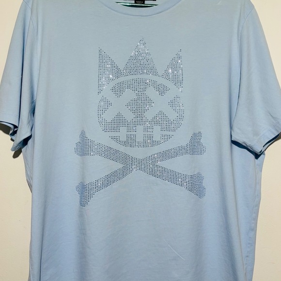Cult of Individuality Light Blue Crystal Shimuchan T-Shirt | Size Large - Picture 3 of 11